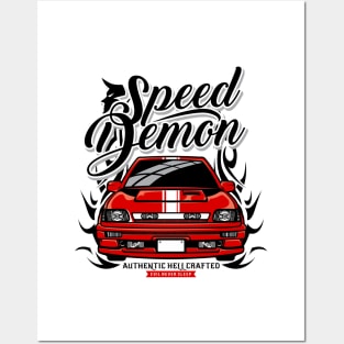 speed demon Posters and Art